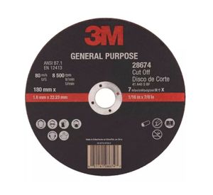 Disco de corte 1.588 mm  Propósito General 72660