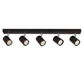 Spot 5L GU10 negro mate