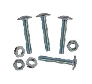 Perno cabeza lenteja con tuerca M4x20 y 30 4 un.