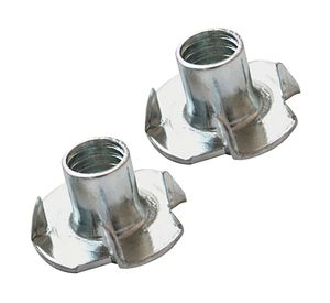 Tuerca anclaje mueble M4x7.0 mm 2 un.