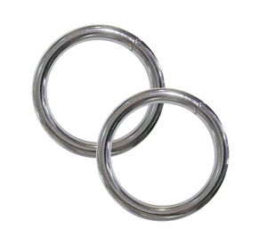 Argolla 4x30 mm 2 unidades gris