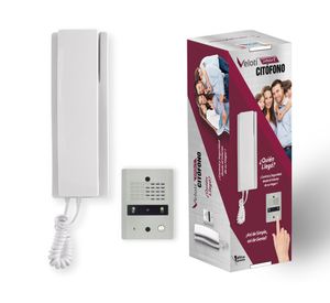 Intercomunicador 20 mts portero y citófono Veloti