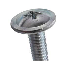 Perno cabeza lenteja con tuerca 5/32x3/4" y 1" 4 un.