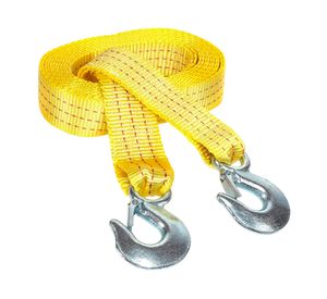 Eslinga de remolque automóvil amarillo 300 cm