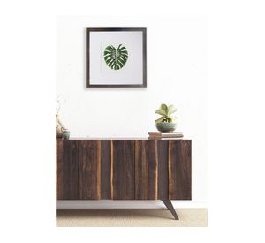 Cuadro Una hoja 50x50 cm