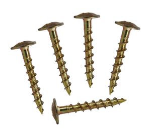 Tornillo para madera cabeza lenteja 8x40 mm 5 un.