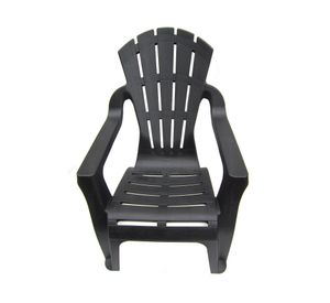 Silla plástico Selva antracita
