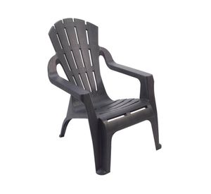 Silla plástico Selva antracita