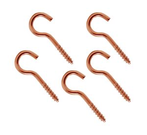 Cáncamo abierto cobrizado N°3 x 44 mm 5 unidades