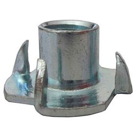 Tuerca anclaje mueble 1/4"x8.7 mm 2 un.