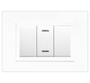 Interruptor 9/24 Zen basic armado 16A blanco