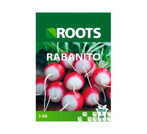 Semilla de verdura Rabanitos 3 g Roots
