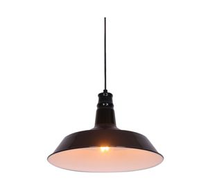 Lámpara colgar 1L E27 Alba negro