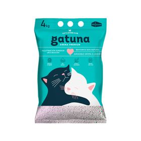 Arena sanitaria premium 4 kg bentonita