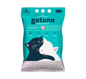 Arena sanitaria premium 4 kg bentonita