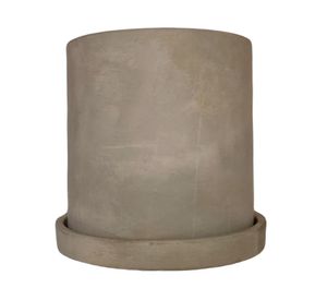 Macetero M Cilindro cemento Decogreen