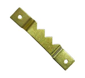 Colgador de cuadro 4x41 mm 4 unidades Dentado amarillo