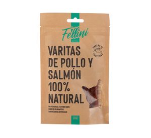 Snack varitas para gatos 50 gr sabor Pollo y Salmón