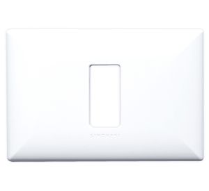 Tapa simple S17 blanco