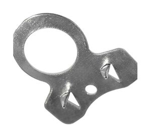 Colgador para cuadro 19x20 mm 4 unidades Redondo gris