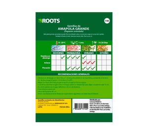 Semilla Amapola 1 gr