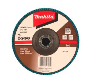 Disco traslapado 180x22 mm D-63840 G80-Z