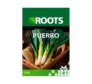 Semilla de verdura Puerro 2 g Roots