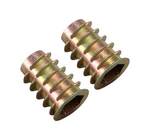 Inserto madera M6 x 15 mm Iridiscente 2 unidades