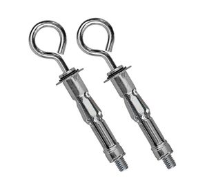 Anclaje pared hueca argolla M4x40 mm 2 unidades