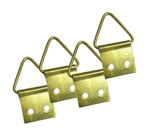 Colgador para cuadro 10x19 mm 4 unidades Triangular amarillo