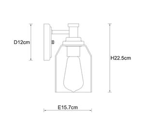 Aplique Narciso 1L E27