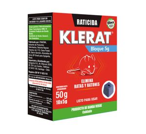 Raticida en bloque 50 gr