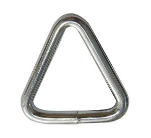 Anillo 5x30 mm 2 unidades Triangular gris