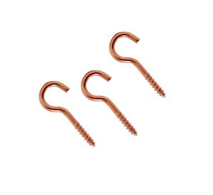 Cáncamo N°5 x 60 mm cobrizado 3 unidades