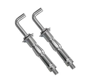 Anclaje pared hueca gancho L M5 x 45 mm 2 unidades