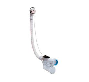 Desagüe tina 1-1/2" + conexión + sifón