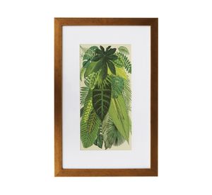 Cuadro Hojas verdes 40x60 cm