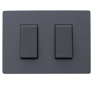 Placa armada 9/15 S32 16A 4000W grey mate