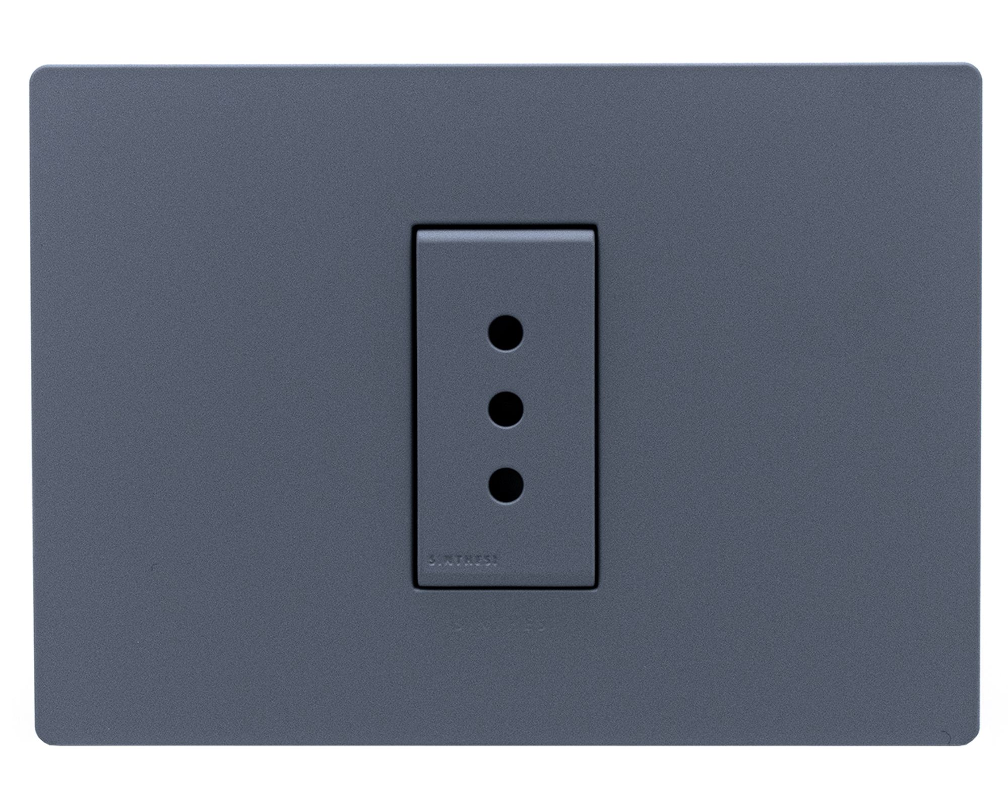 Toma corriente simple S33 10A 2500W cemento
