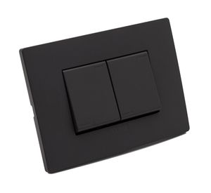 Placa armada 9/15 teclón S33 16A 4000W noir mate