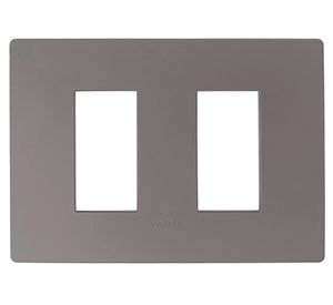 Tapa doble S33 grey mate