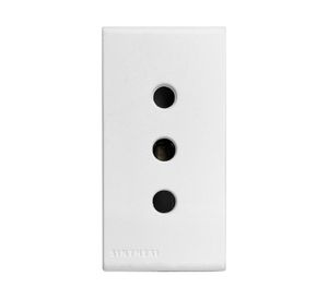 Toma corriente S33 10A 2500W blanco mate