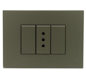 Toma corriente simple S44 10A 2500W arena