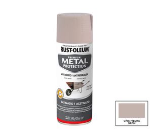 Spray anticorrosivo 340 g Metal Protection gris piedra satín