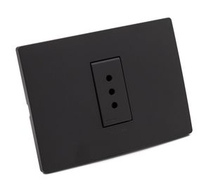 Toma corriente simple S33 10A 2500W noir mate