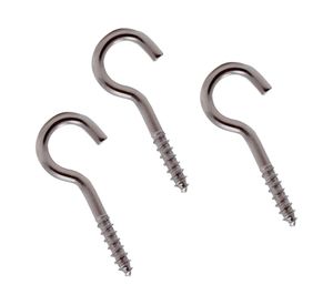 Cáncamo abierto niquelado N5 60 mm 3 un.