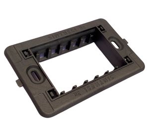 Tapa simple S33 blanco mate