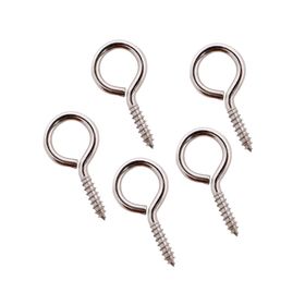 Cáncamo cerrado cobrizado 3x37 mm 5 unidades gris