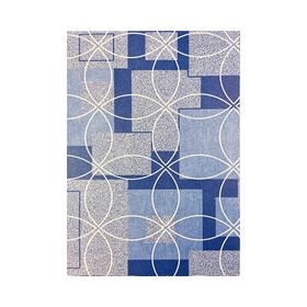 Revestimiento vinílico linóleo muro Eterflex amapola azul 0.5 mm 1 m2