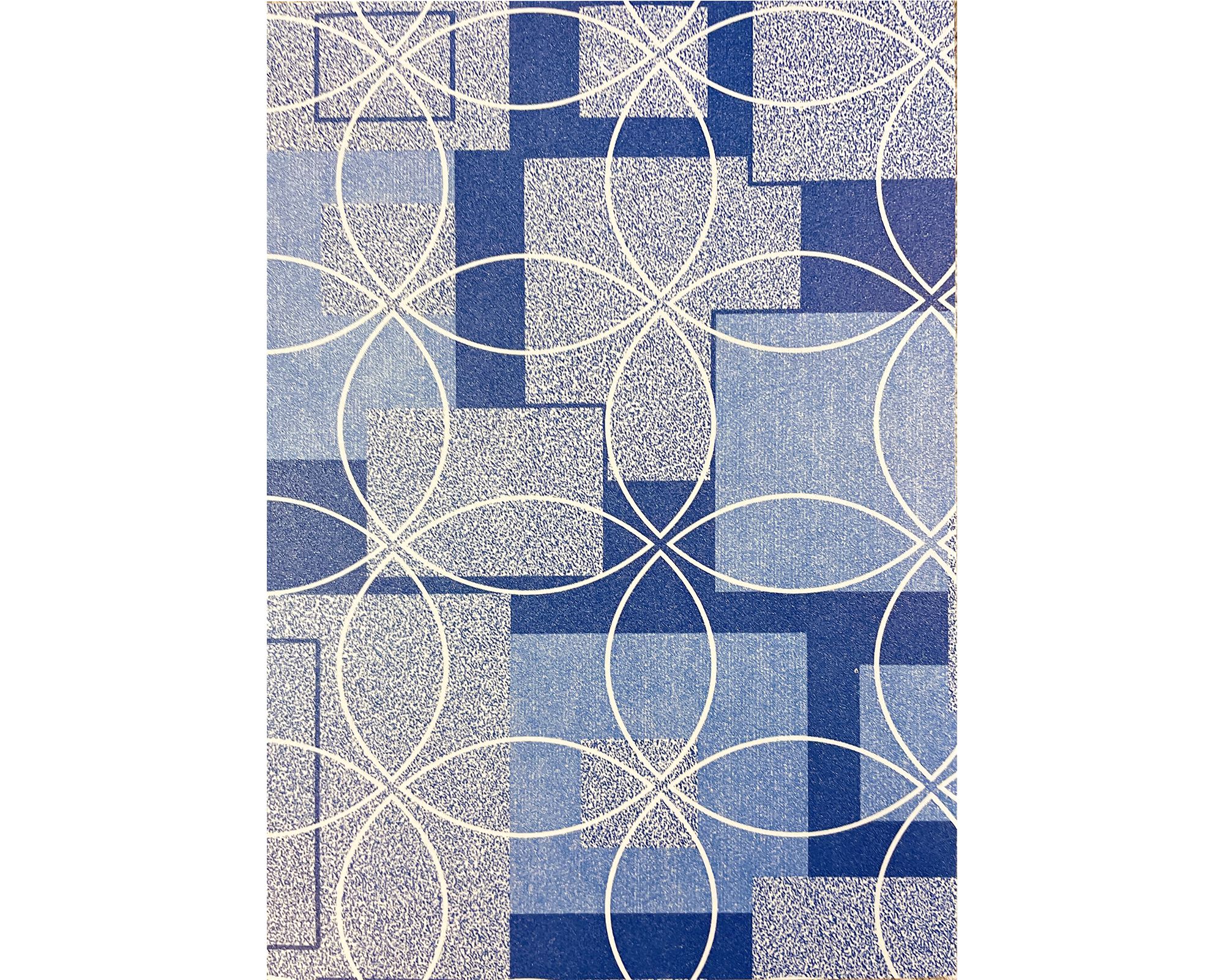Revestimiento vinílico linóleo muro Eterflex amapola azul 0.5 mm 1 m2